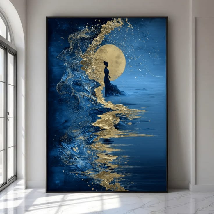 Ethereal Canvas Painting